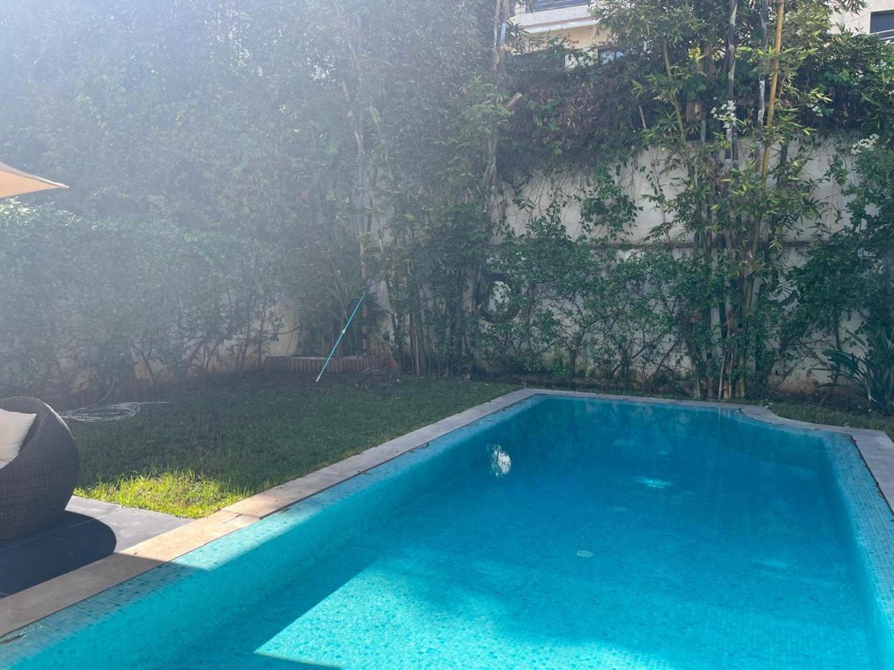 Villa Moderne Avec Piscine, Front De Mer Casa Blanca Exterior foto